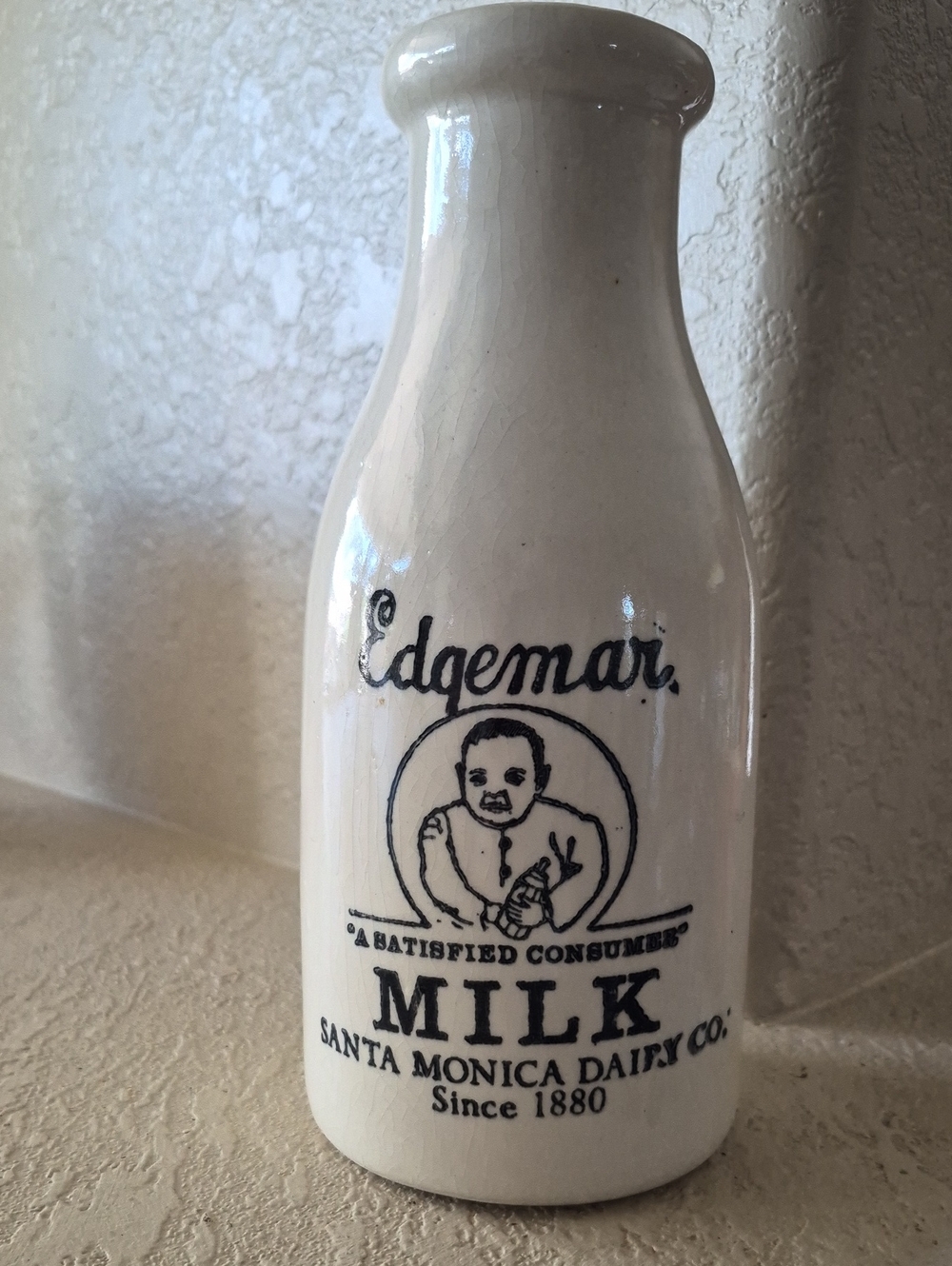 Edgemar Ceramic Milk Jug